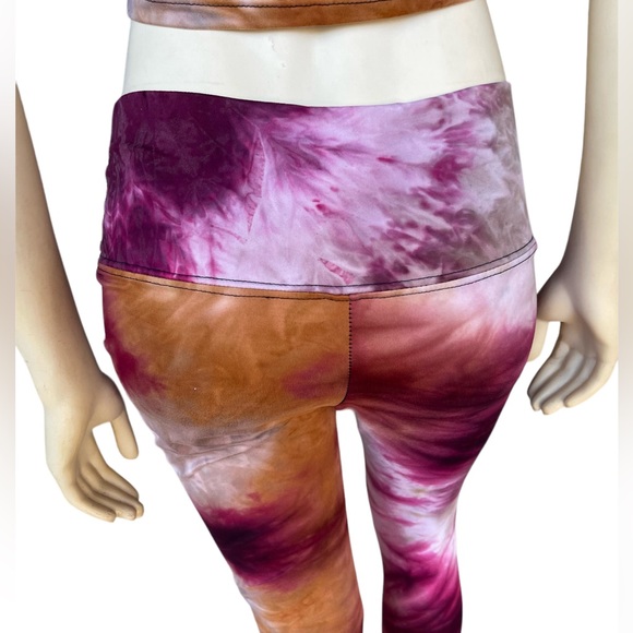 Sweet Southern Drip Purple Tie-dye Sport Tank & Leggings Set - Picture 8 of 9